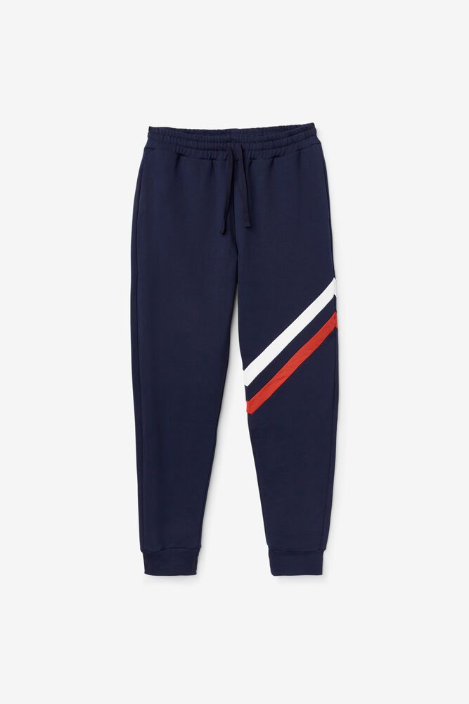 Fila Pants Mens Navy - Indie Jogger - Philippines 7539820-UD